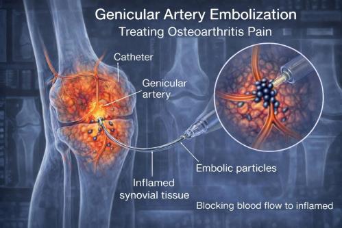 Geniculate Artery Embolization (GAE)